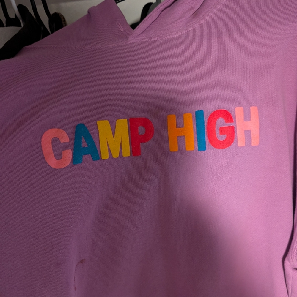 Camp high hoodie